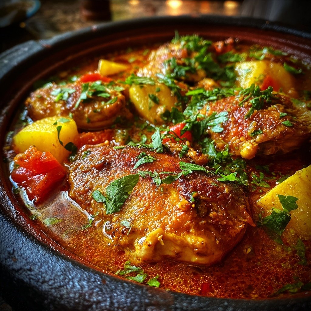 Global Flavors Moroccan Chicken Tagine