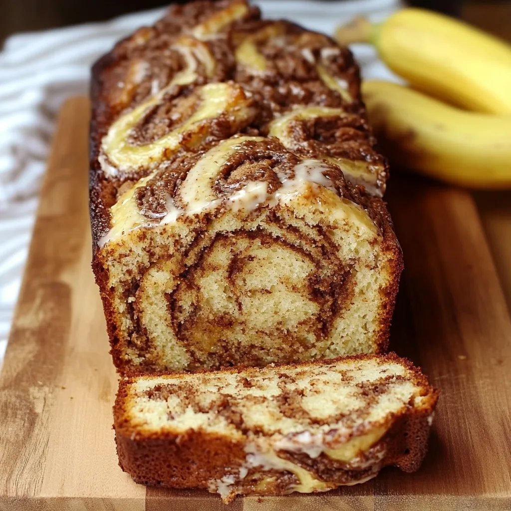 Cinnamon Swirl Banana Bread