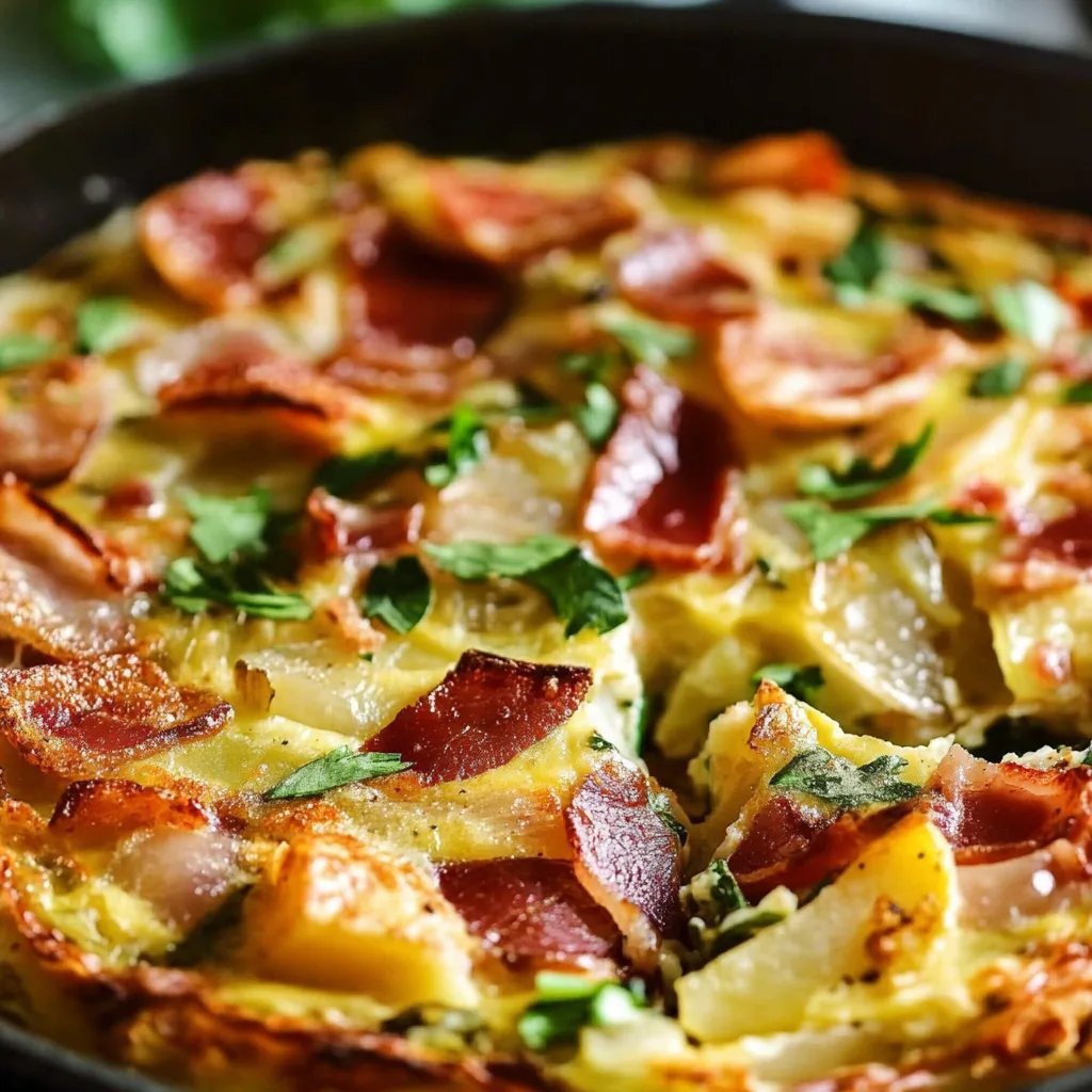 Bacon Potato Frittata