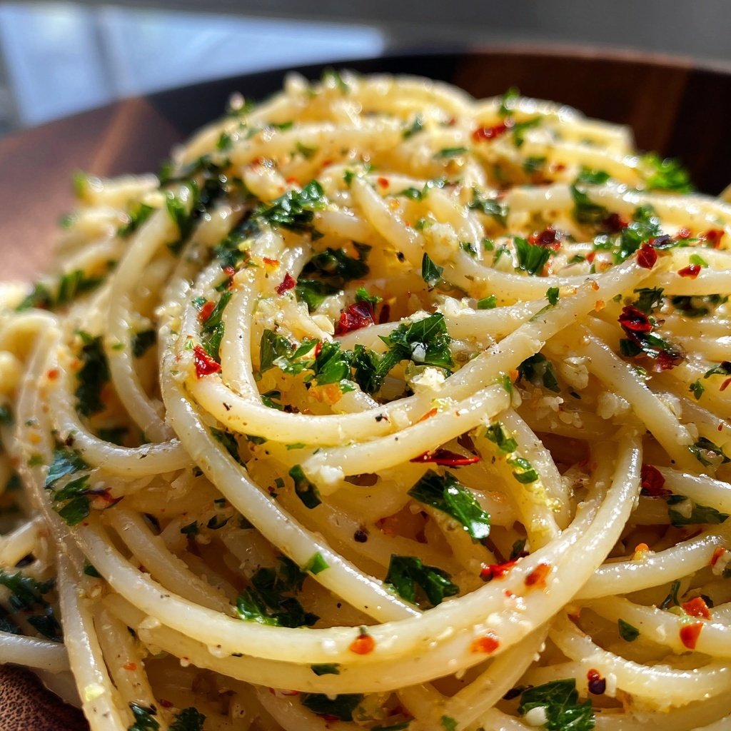 Quick & Easy 15-Minute Garlic Pasta