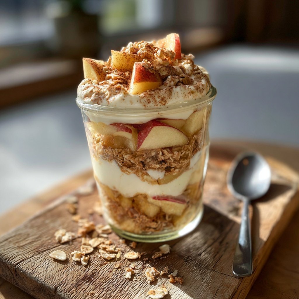 Apple Cinnamon Yogurt Parfait