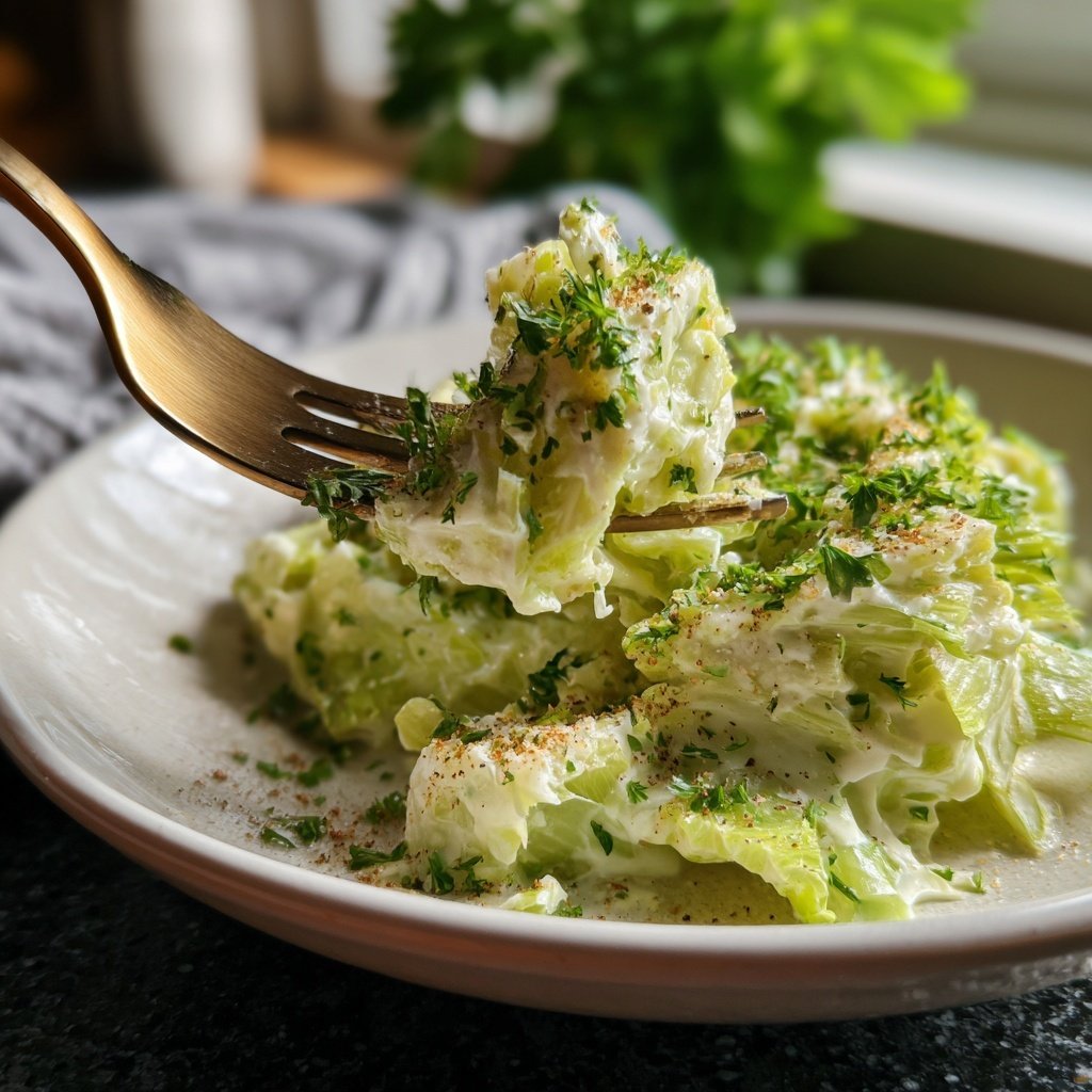 Creamy Celery Salad With Parmesan