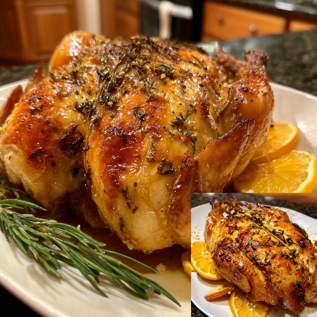 Seasonal & Festive Holiday Roast Chicken