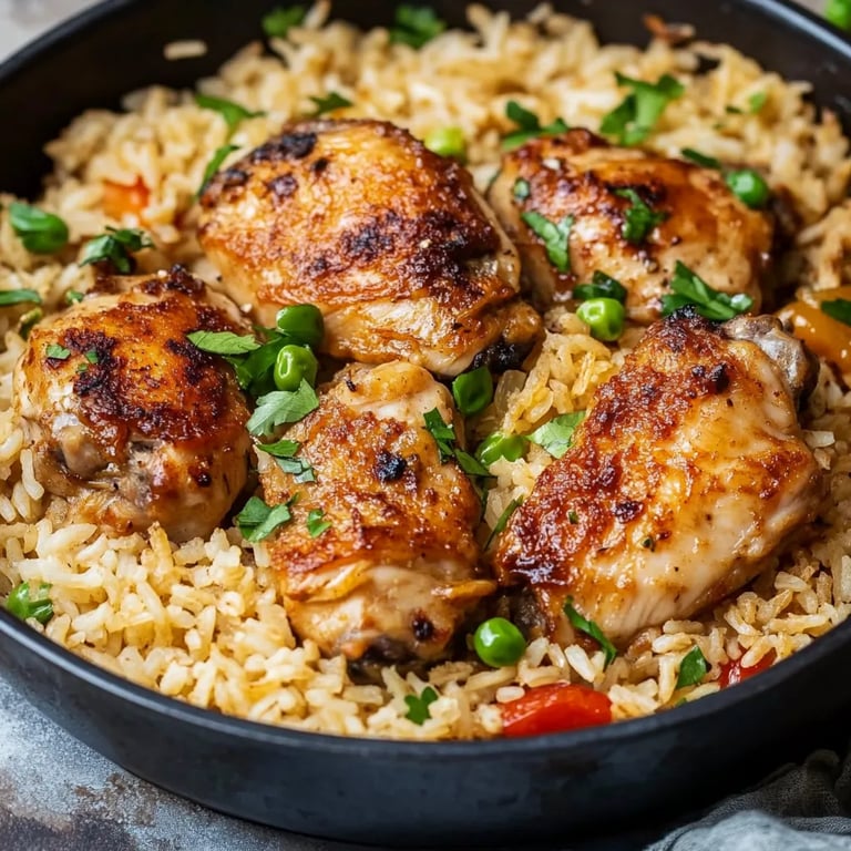 One-Pot Chicken and Rice