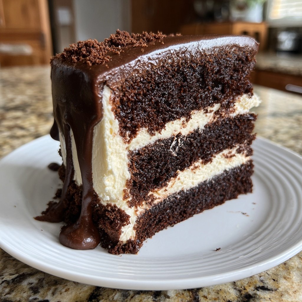 Classic Chocolate Cake With Buttercream