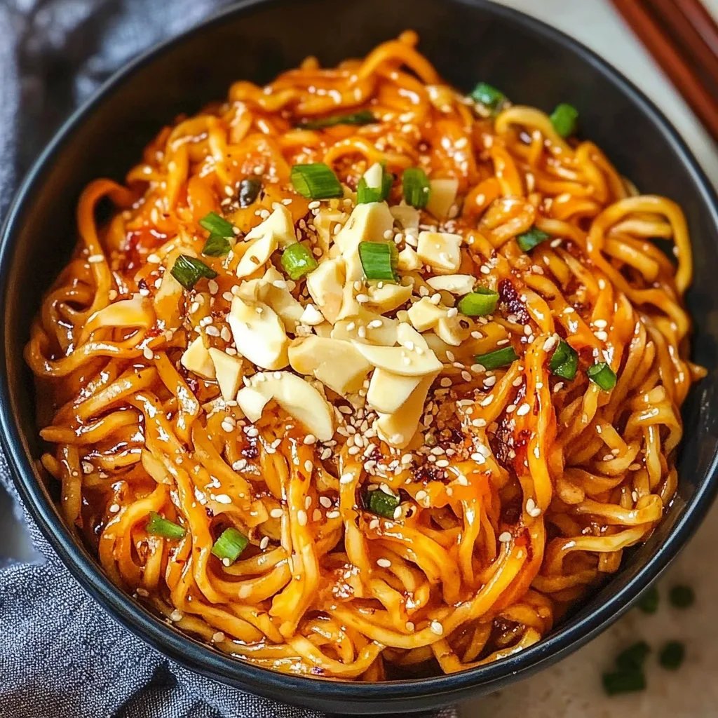 Savory & Delicious Gochujang Noodles