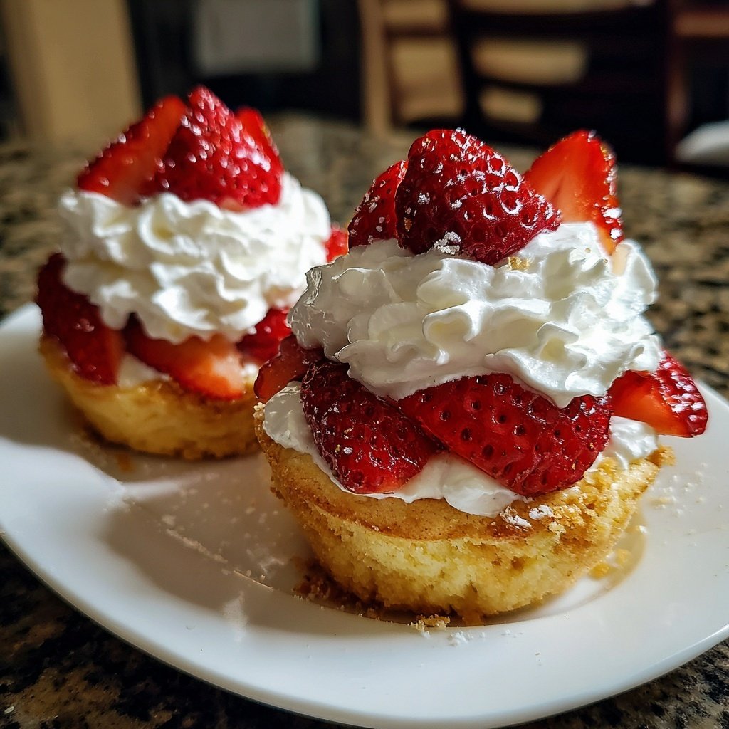 Strawberry Shortcake Cups For Parties