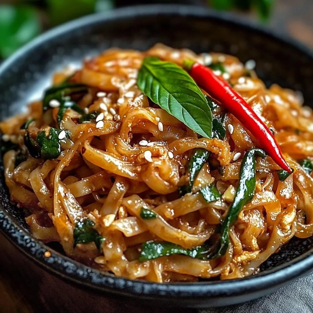 Drunken Noodles Recipe