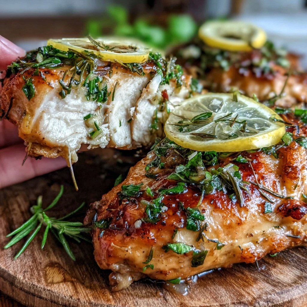 Spring Lemon Chicken Dinner