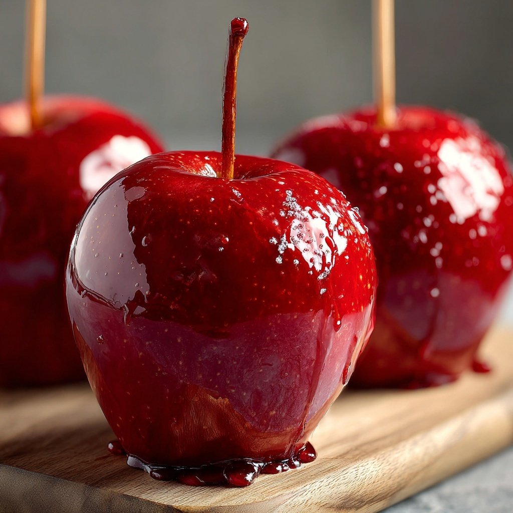Classic Red Candy Apples